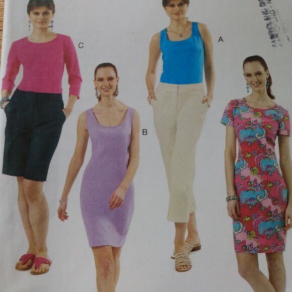 Plus Size 16-22 Tops Dresses Sewing Pattern UNCUT McCall's 6355 - Picture 3 of 13